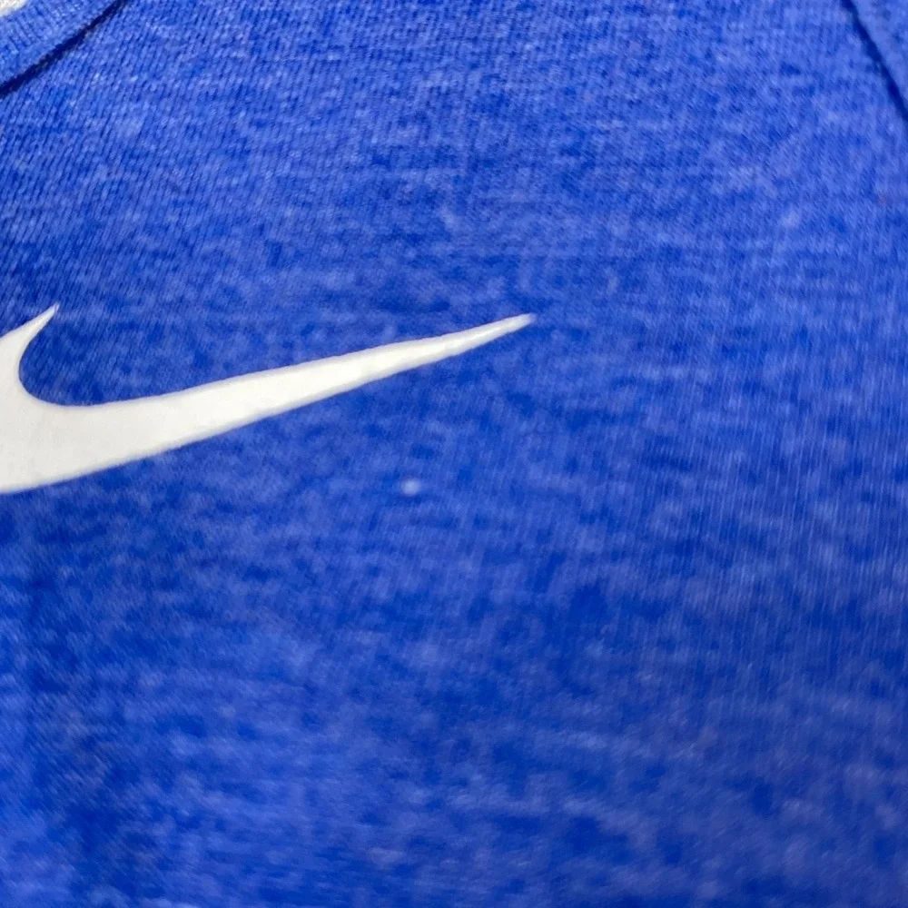Nike Texas Rangers Tank Top Womens Medium M Blue Heather Tri-Blend Racerback MLB